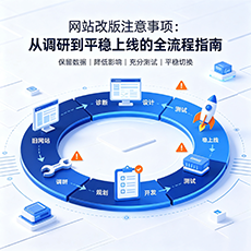 忻州建站-网站改版注意事项：从调研到平稳上线的全流程指南