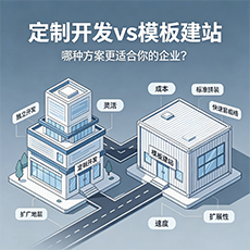 忻州建站-定制开发vs模板建站：哪种方案更适合你的企业？
