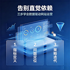忻州建站-告别直觉依赖：三步学会数据驱动网站运营